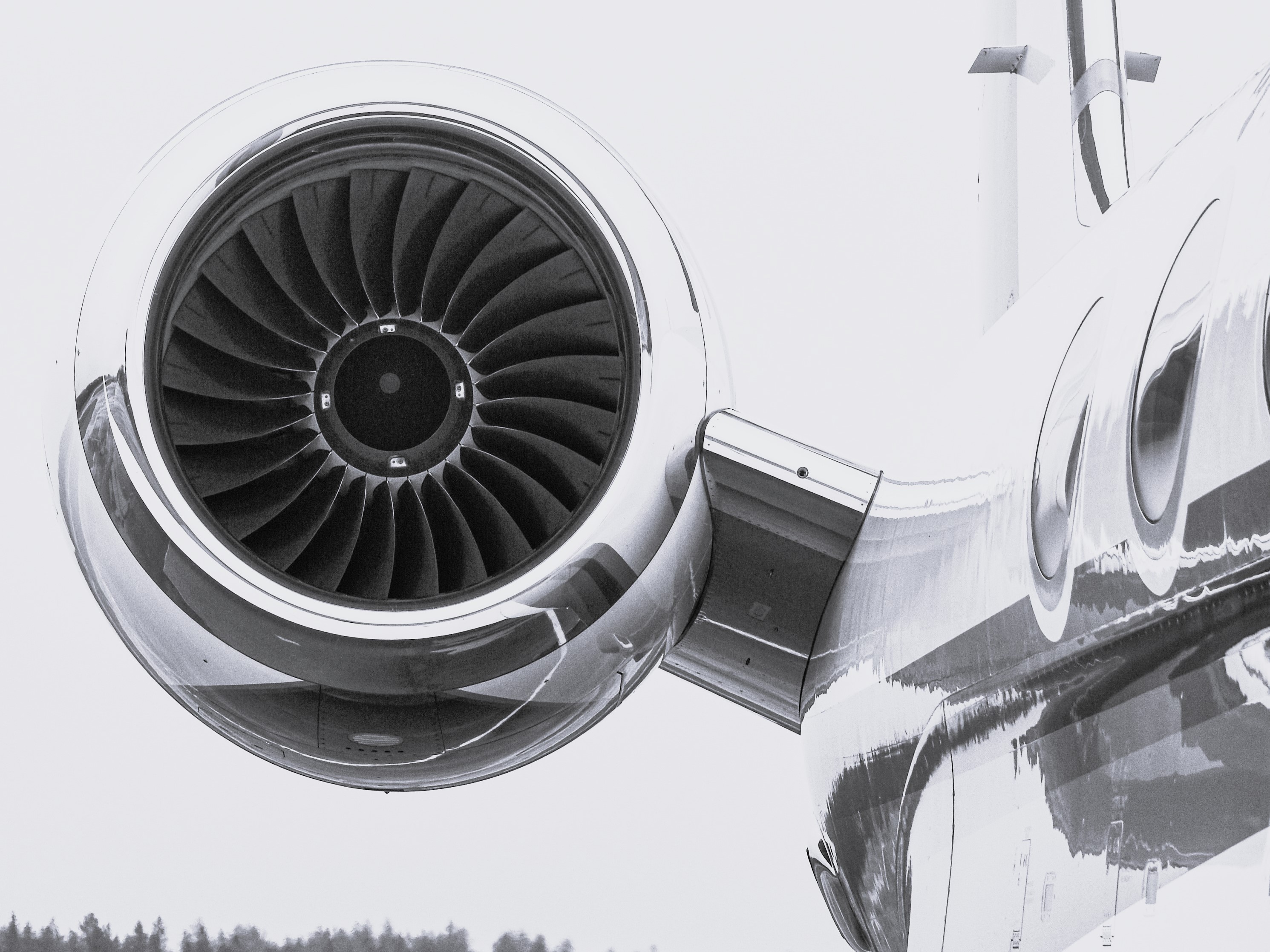 Plane engine